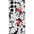 Disney Minnie Mouse Red Color Pop Face Pattern Galaxy S23 Ultra Skin