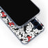 Disney Minnie Mouse Red Color Pop Face Pattern Galaxy S24 Clear Case