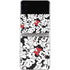 Disney Minnie Mouse Red Color Pop Face Pattern Galaxy Z Flip3 5G Skin