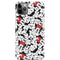 Disney Minnie Mouse Red Color Pop Face Pattern iPhone 11 Pro Max Lite Case