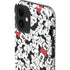 Disney Minnie Mouse Red Color Pop Face Pattern iPhone 12 Impact Case