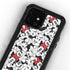 Disney Minnie Mouse Red Color Pop Face Pattern iPhone 12 Mini Waterproof Case