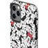 Disney Minnie Mouse Red Color Pop Face Pattern iPhone 12 Pro Impact Case