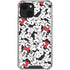 Disney Minnie Mouse Red Color Pop Face Pattern iPhone 13 Clear Case