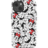 Disney Minnie Mouse Red Color Pop Face Pattern iPhone 13 Impact Case