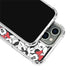 Disney Minnie Mouse Red Color Pop Face Pattern iPhone 13 Pro Clear Case