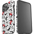 Disney Minnie Mouse Red Color Pop Face Pattern iPhone 13 Pro Max Impact Case