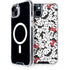Disney Minnie Mouse Red Color Pop Face Pattern iPhone 14 Plus MagSafe Case
