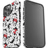 Disney Minnie Mouse Red Color Pop Face Pattern iPhone 15 Pro Max Impact Case