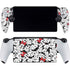 Disney Minnie Mouse Red Color Pop Face Pattern PlayStation Portal Remote Player Skin