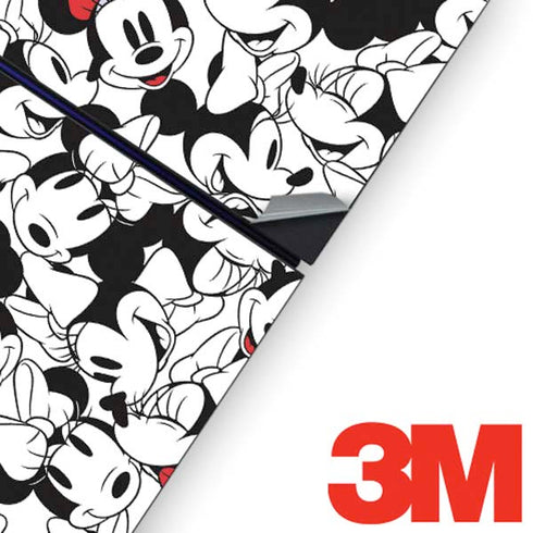 Disney Minnie Mouse Red Color Pop Face Pattern PS4 Console and Controller Bundle Skin