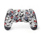 Disney Minnie Mouse Red Color Pop Face Pattern PS4 Controller Skin