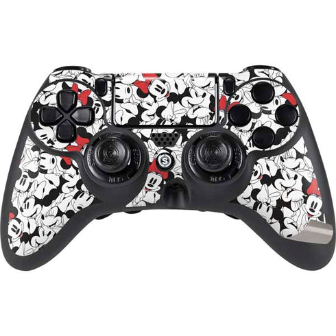 Disney Minnie Mouse Red Color Pop Face Pattern PS4/PC SCUF Impact Controller Skin