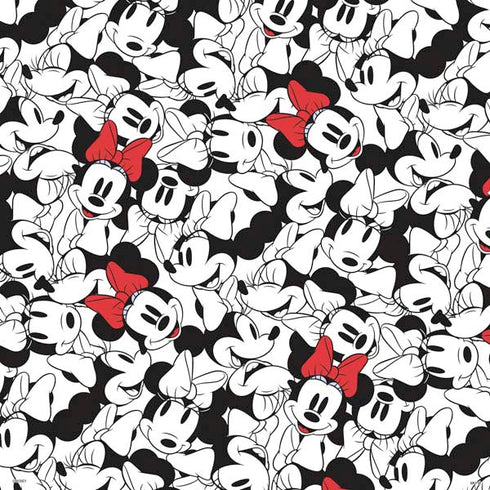 Disney Minnie Mouse Red Color Pop Face Pattern PS4 Slim Bundle Skin