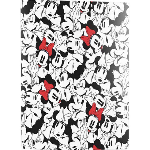 Disney Minnie Mouse Red Color Pop Face Pattern PS5 Digital Edition Bundle Skin