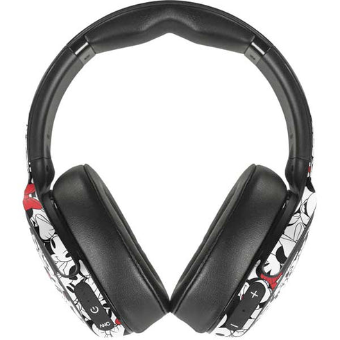 Disney Minnie Mouse Red Color Pop Face Pattern Skullcandy Venue Skin