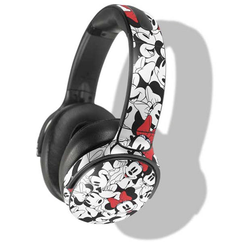 Disney Minnie Mouse Red Color Pop Face Pattern Skullcandy Venue Skin