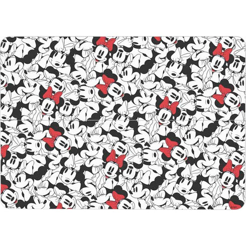 Disney Minnie Mouse Red Color Pop Face Pattern Surface Laptop Studio Skin