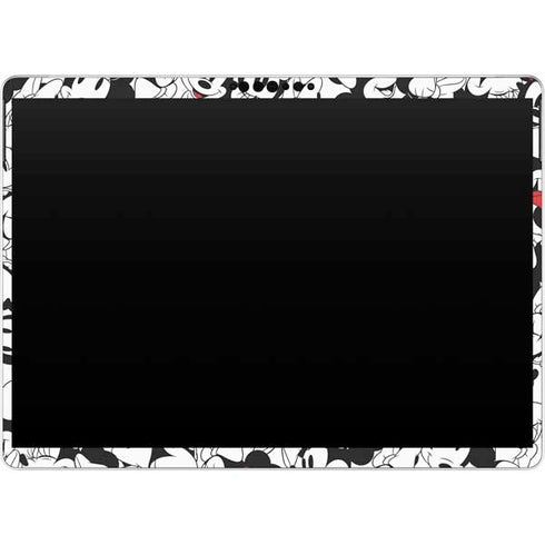 Disney Minnie Mouse Red Color Pop Face Pattern Surface Pro 9 Skin