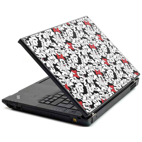 Disney Minnie Mouse Red Color Pop Face Pattern T440s Skin