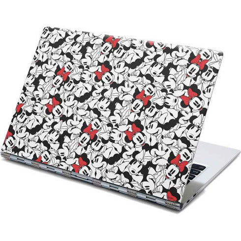 Disney Minnie Mouse Red Color Pop Face Pattern Yoga 910 2-in-1 14in Touch-Screen Skin