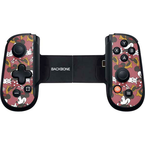 Disney Minnie Mouse Dancing Pattern Backbone One for iPhone Game Controller Skin