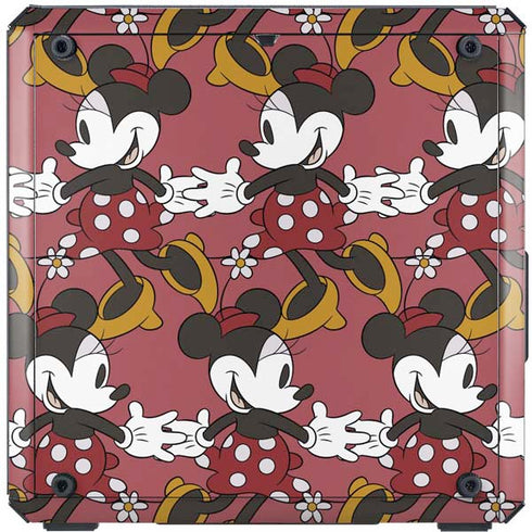 Disney Minnie Mouse Dancing Pattern Cooler Master MasterBox Q300L Mini Tower Skin