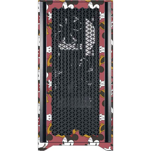 Disney Minnie Mouse Dancing Pattern Corsair 4000D Tempered Glass Mid-Tower ATX Case Skin