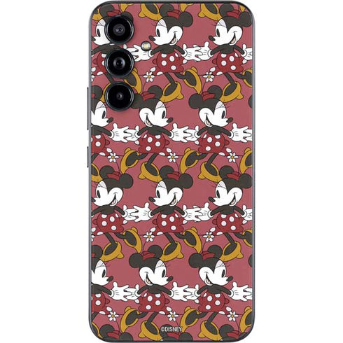 Disney Minnie Mouse Dancing Pattern Galaxy A54 5G Skin