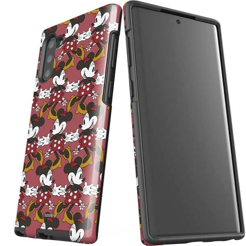 Disney Minnie Mouse Dancing Pattern Galaxy Note 10 Pro Case