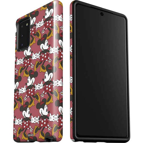 Disney Minnie Mouse Dancing Pattern Galaxy Note20 5G Pro Case