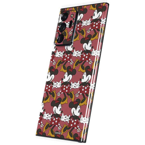 Disney Minnie Mouse Dancing Pattern Galaxy Note20 Ultra 5G Skin
