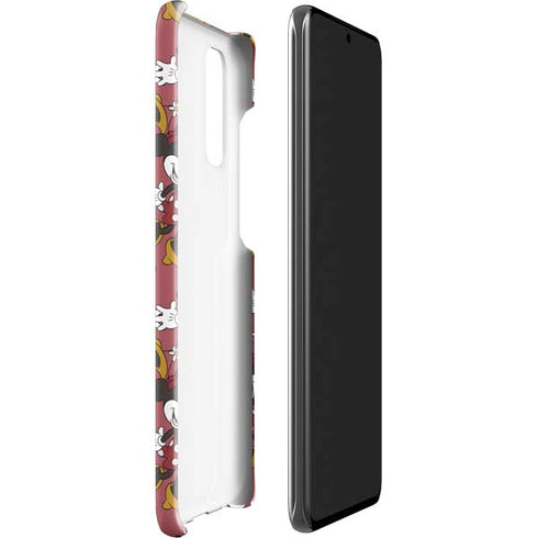 Disney Minnie Mouse Dancing Pattern Galaxy S20 Lite Case