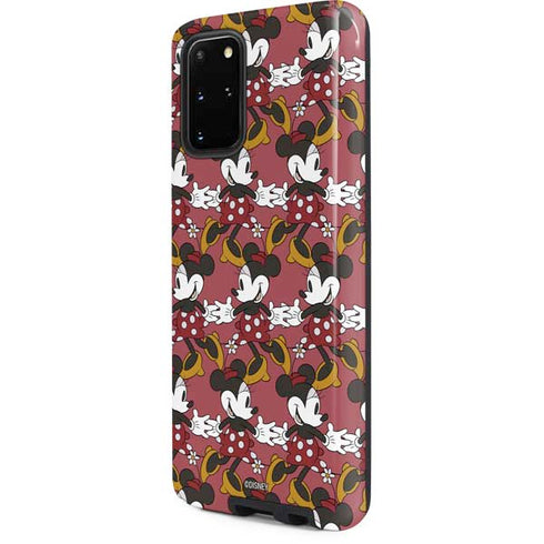 Disney Minnie Mouse Dancing Pattern Galaxy S20 Plus Pro Case