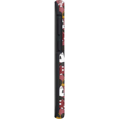 Disney Minnie Mouse Dancing Pattern Galaxy S20 Ultra 5G Pro Case