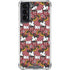 Disney Minnie Mouse Dancing Pattern Galaxy S21 5G Clear Case