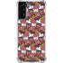 Disney Minnie Mouse Dancing Pattern Galaxy S22 Plus Clear Case