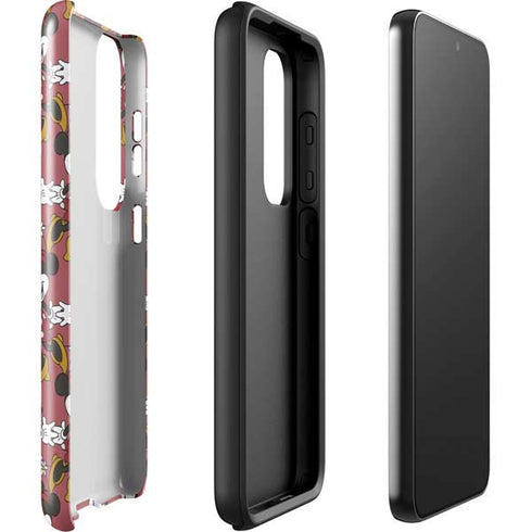 Disney Minnie Mouse Dancing Pattern Galaxy S23 Plus Pro Case