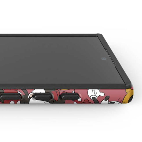 Disney Minnie Mouse Dancing Pattern Galaxy S24 Ultra Impact Case