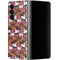 Disney Minnie Mouse Dancing Pattern Galaxy Z Fold4 5G Skin