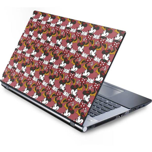 Disney Minnie Mouse Dancing Pattern Generic Laptop Skin