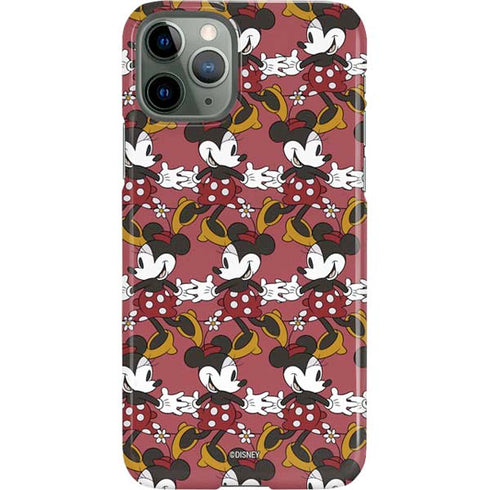 Disney Minnie Mouse Dancing Pattern iPhone 11 Pro Lite Case