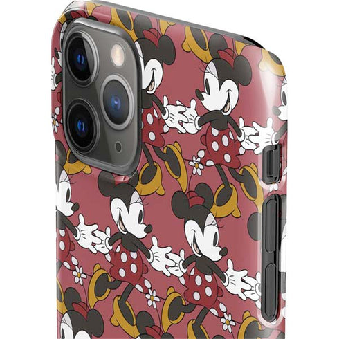 Disney Minnie Mouse Dancing Pattern iPhone 11 Pro Lite Case