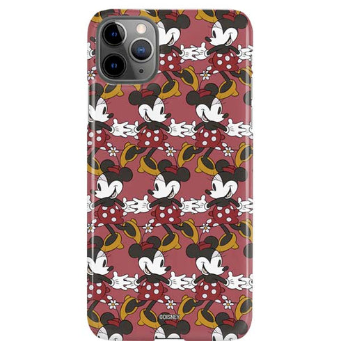Disney Minnie Mouse Dancing Pattern iPhone 11 Pro Max Lite Case
