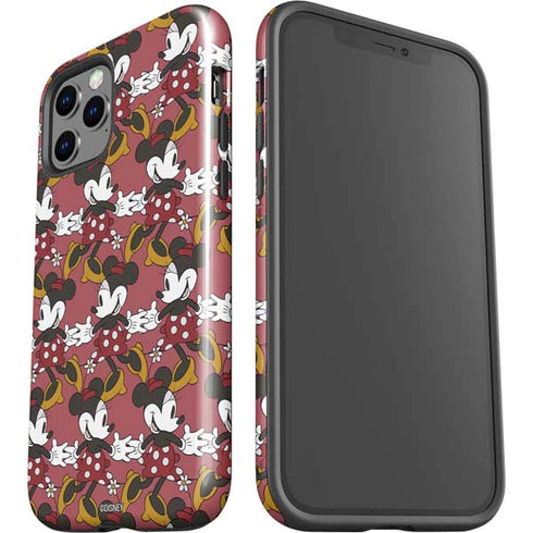 Disney Minnie Mouse Dancing Pattern iPhone 12 Pro Max Impact Case