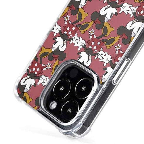 Disney Minnie Mouse Dancing Pattern iPhone 13 Pro MagSafe Case