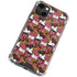 Disney Minnie Mouse Dancing Pattern iPhone 14 Plus Clear Case
