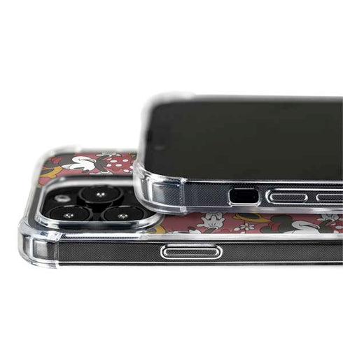 Disney Minnie Mouse Dancing Pattern iPhone 15 Pro MagSafe Case