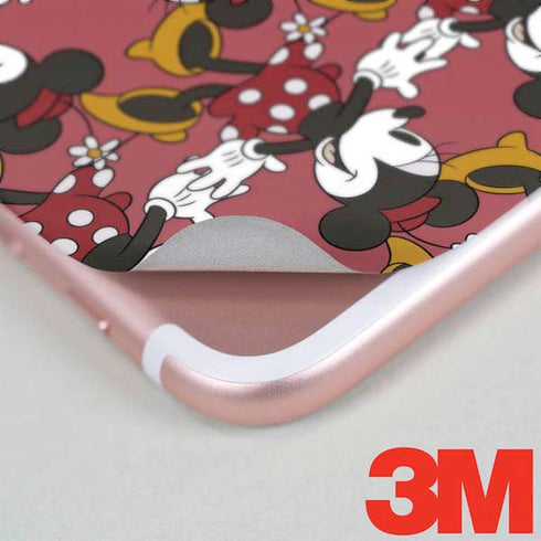 Disney Minnie Mouse Dancing Pattern iPhone 7 Skin