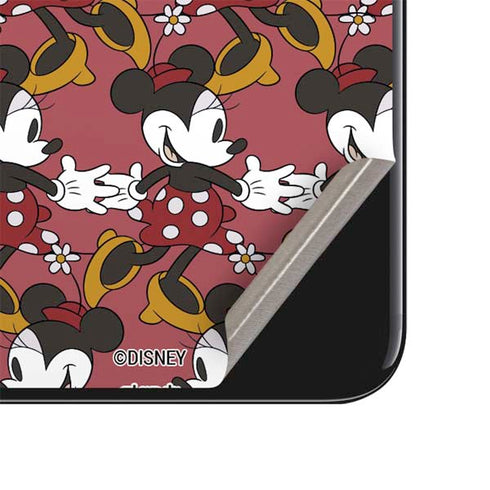 Disney Minnie Mouse Dancing Pattern iPhone SE (2nd & 3rd Gen) Skin